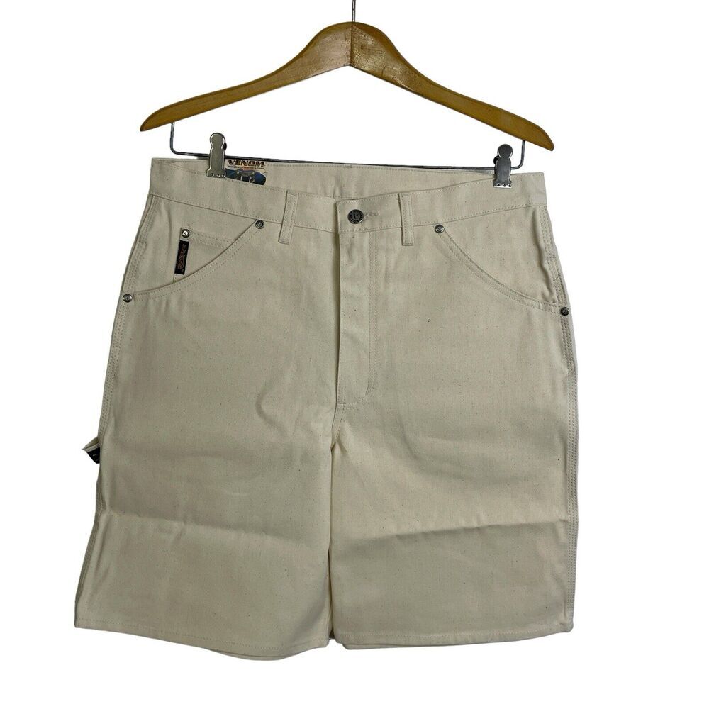 Venom Action Wear Shorts 32 Mens Professional Painters Clothing Workwear Canvas